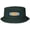 Forest Green, variant on Men's OG Quilted Embroidered Retro Vintage Patch Bucket Hat Cap (Large/X-Large, White)