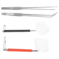 thumbnail image 4 of Fishing Catching Net Fishing Set with Stainless Steel Telescoping Pole Handle Suitable for Tank Pond Aquarium, 4 of 9