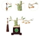 thumbnail image 3 of Adorno de estatua de bambú, adorno de mesa, escultura de bambú, figura de Feng Shui para escritorio, entrada, apertura de negocio, regalo de boda, 3 of 5
