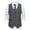 Dark Gray, variant on Dvkptbk V-Neck Tank Top Men Fashion Retro Have Pockets Single-breasted V-neck Vest Tops Blouse on Clearance