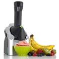 thumbnail image 1 of Yonanas Classic Original - Máquina para servir postres suaves y saludables, 200 vatios, color plateado, 1 of 5