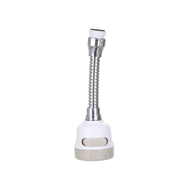 Aireador de grifo ajustable de 3 modos con funciones de pulsación de rociado de alta presión,ducha y chorro.Cabezal de grifo de cocina giratorio de 360° para una limpieza eficiente y ahorro de