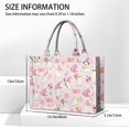 thumbnail image 3 of Large Capacity Tote Bag,Kawaii Halloween Ghost Pattern Handbag Fashion Luxury Tote Bag,15.7"x13"x 5.1" Inches,Laptop Compatible, 3 of 6