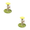 thumbnail image 3 of Maytalsory 1Pack Scratch Post Refill Pole Grinding Protect Sisal Claw Rope Nails cat Round Green Medium 2Set, 3 of 6