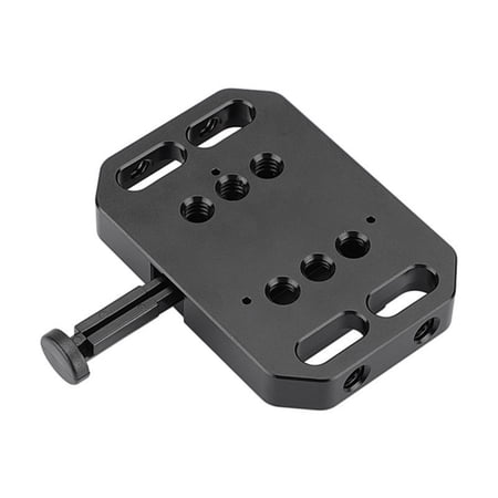 V Mount Battery Plate Portable Female Adapter Mount Board with 4pcs 1/4-20 Thread Holes for DSLR Camera and Tripod Use V Mount Battery Plate Portable Female Adapter Mount Board with 4pcs 1/4-20 Thread Holes for DSLR Camera and Tripod Use