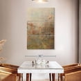 thumbnail image 3 of Elephant Stock Abstract Silence Wall Art - Vertical Multi Panel Canvas - Living Room Wall Decor - Abstract Multi Panel - Brown And Blue Decor By Osnat Tzadok - 32" x 50", 3 of 8