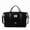 black, variant on Multi functional large capacity quilted luggage, weekend bag with detachable shoulder strap, overnight travel bag and fitness bag for short trips, medical bag, pink