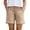 #02 Beige 【Mix, Match & Rotate: Stock Up on Daily Colors】, variant on Women's Cotton Loose Elastic Waist Shorts with Pockets, High Waist Casual Summer Beach Shorts, Lightweight Soft Shorts for Women, Capri Pants | VerBelle,Beige M