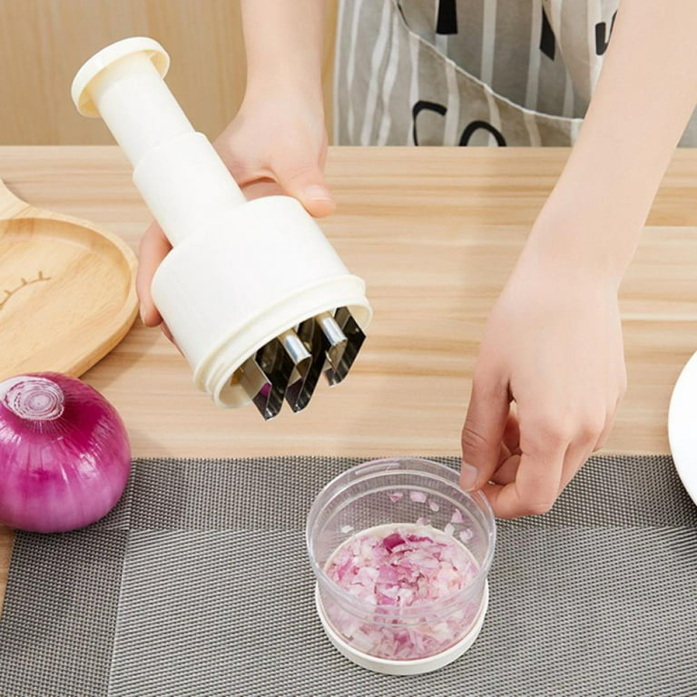 Onion Slicer Chopper - Full Handle Onion Cutter Peeler, Onion