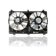 thumbnail image 2 of Dual Radiator and Condenser Fan Assembly - Cooling Direct Compatible/Replacement for '15-21 Lexus RC300/350, 16-19 GS350 6Cy/3.5L - With Fan Control Module - 5 / 7 Blade - 1671131630, 2 of 3