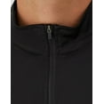 thumbnail image 4 of Hanes Cool DRI Men's Quarter Zip Pullover Black S, 4 of 6