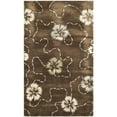 thumbnail image 4 of SAFAVIEH Martha Stewart Garland Blush Floral Area Rug, Mocha, 7'9" x 9'9", 4 of 7
