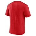thumbnail image 3 of Men's  Red Carolina Hurricanes Wraparound Tri-Blend T-Shirt, 3 of 3