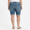 thumbnail image 2 of Ellos Women's Denim Bermuda Shorts Shorts, 2 of 6