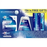 Crest 3D White 2-Hour Express Whitestrips + Bonus Toothbrush/Toothpaste/Rinse Regimen Pack (was $39.94)