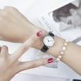 thumbnail image 4 of Ladies Wrist Watches Leather Strap Watch Quartz Analogue Case P9 Lot ), 4 of 9