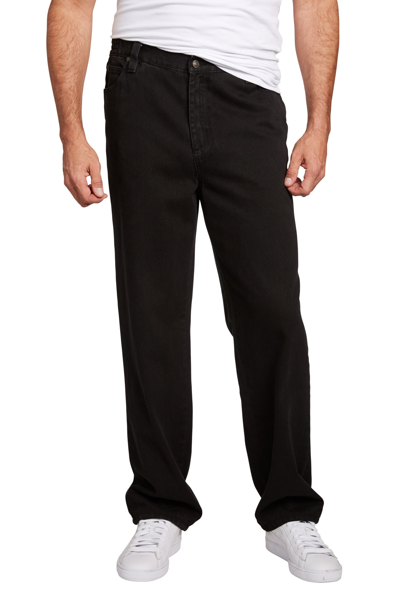 Liberty Blues - Liberty Blues Men's Big & Tall Liberty Blues Relaxed-fit Side Elastic 5-pocket