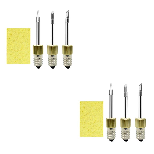 Kenally 3 Pieces Welding Soldering Tips Soldering for Soldering Tips Tools Type1 NO1