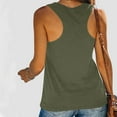 thumbnail image 4 of USSUMA Plus Womens Tops Dressy Casual Sleeveless Crewneck Women's Shirts and Blouses If I Say Anything Inappropriate T-Shirts for Women Trendy Letter Print Tank Tops Tunic Top Summer Beach, 4 of 7