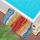 thumbnail image 4 of onlyliua ¡ Liquidación de Ofertas de Hoy! Toalla de Playa Estampada, Gruesa, Suave, Absorbente, de Secado Rápido, de Microfibra de Terciopelo de Doble Cara, Toalla de Playa de Terciopelo de Doble Car, 4 of 7