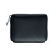 thumbnail image 1 of Laklulu - Tarjetero de cuero con bloqueo RFID para tarjetas de crédito, minicartera con cremallera para mujer y hombre, 1 of 6