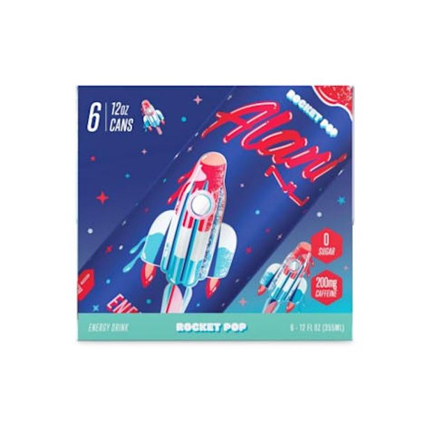 Alani Nu Energy Drinks 6 Cans Sugar Free 200mg of Caffeine B Vitamins