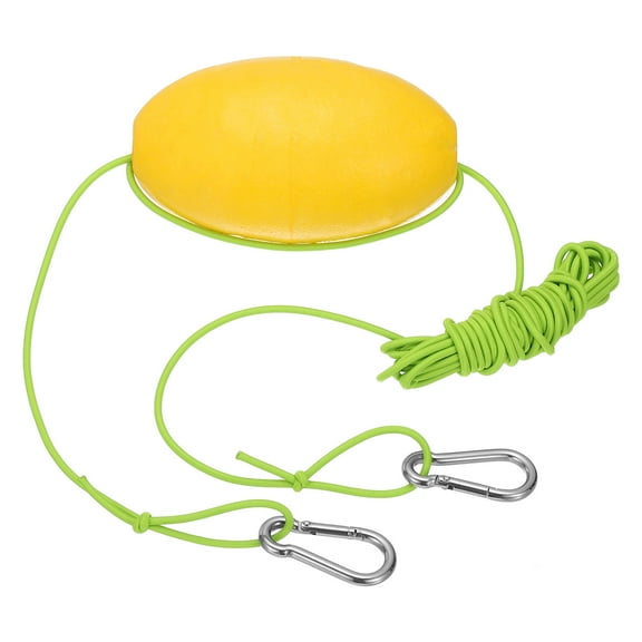 Uxcell 16FT Float Rope Tow Line, 1 Set Heavy Duty Buoy Ball Float Leash Green