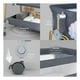 thumbnail image 5 of Cuna Colecho 2 en 1 Esquimal para Bebé, 7 Niveles, Antirreflujo, Cesta de Almacenamiento, Hasta 6 Meses (Gris), 5 of 7