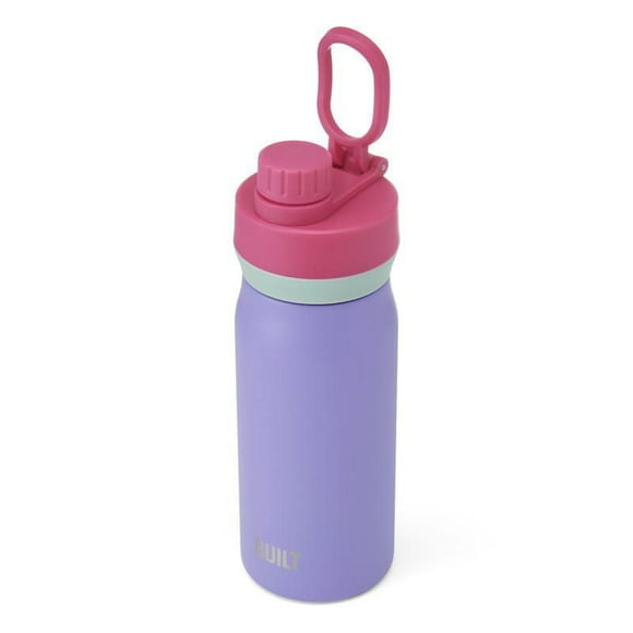 Bouteille Chug Built NY Cascade de 16 oz - Violet Bouteille d'eau violette pour enfants