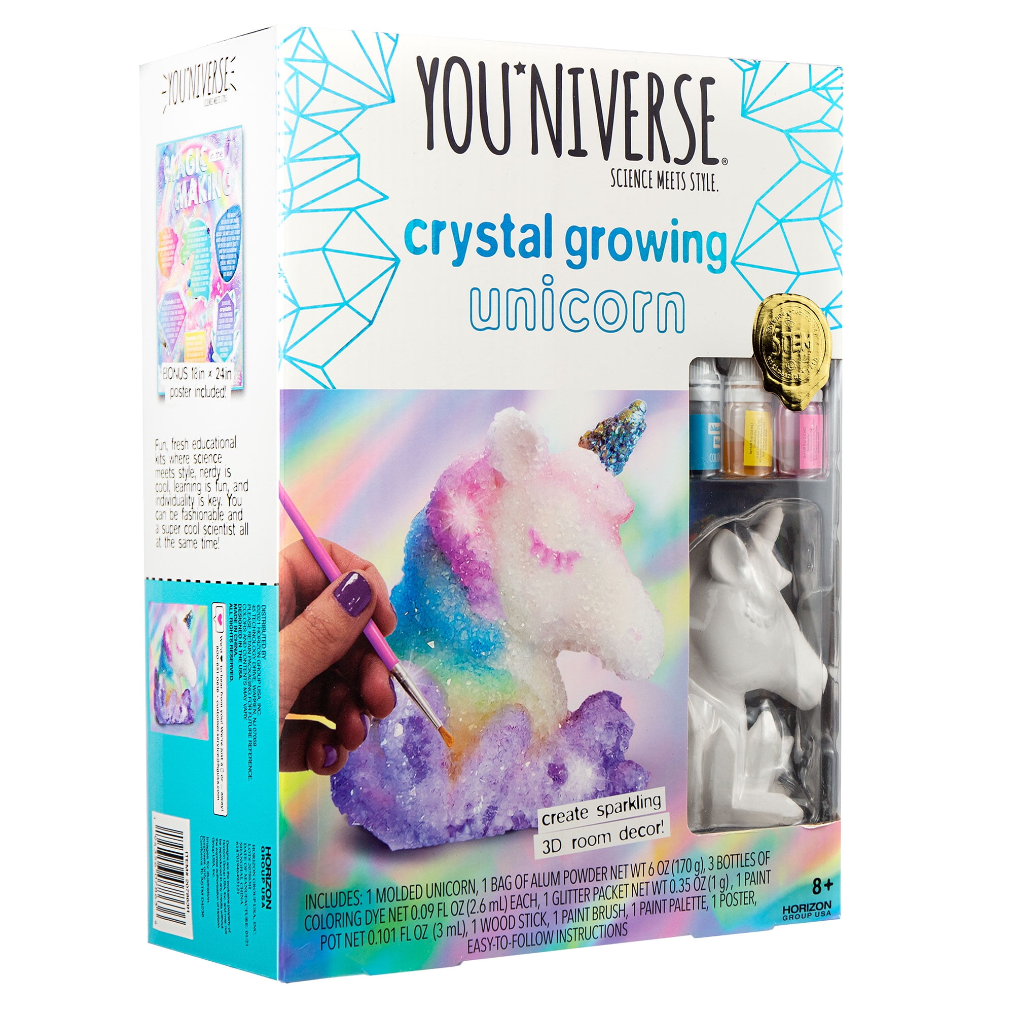 Youniverse Crystal Growing Jewelry Kit