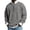 Gray, variant on CIENVNSTG Men's Quarter Zip Pullover Knit Casual Mock Neck Golf Sweatshirts Loose Fit Long Sleeve Shirt with Pockets Beige L