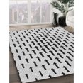thumbnail image 2 of Ahgly Company Indoor Square Patterned Platinum Gray Area Rugs, 6' Square, 2 of 6