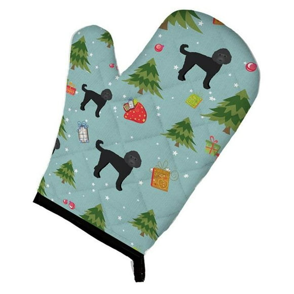 Christmas Labradoodle Oven Mitt