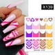 thumbnail image 1 of Pegatina de uñas 3D dorada, líneas de rayas curvas, pegatinas para uñas, cinta adhesiva con degradado, lámina para uñas, pegatinas para decoración de uñas, calcomanías plateadas Tan Jianjun unisex, 1 of 2