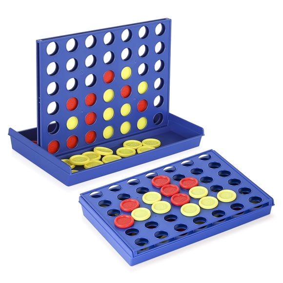 Juego de mesa de viaje 4 in a Row Connect Pedolini (23,88 cm x 17,27 cm)