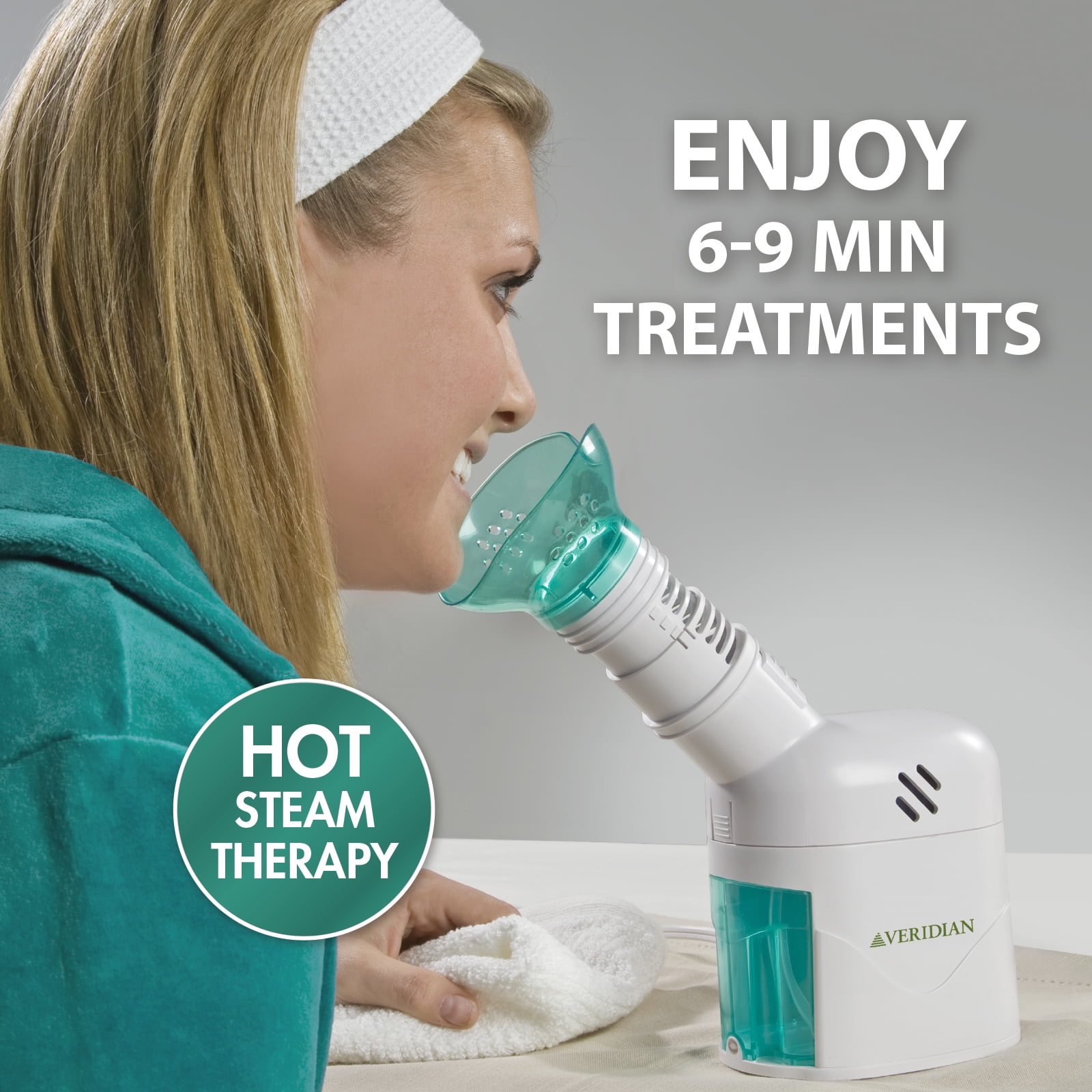 Buy Veridian Healthcare Steam Inhaler Respiratory Vapor Therapy Sinus