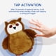 thumbnail image 5 of Juguetes interactivos para perros, bola rodante activa para perros con pilas, bolas automóviles y cubierta de felpa masticable, 5 of 6