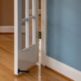 thumbnail image 4 of unbranded Tope Para Puerta Negro De Acero Inoxidable Duradero Con Protector De Pared Para Uso Doméstico, 4 of 8