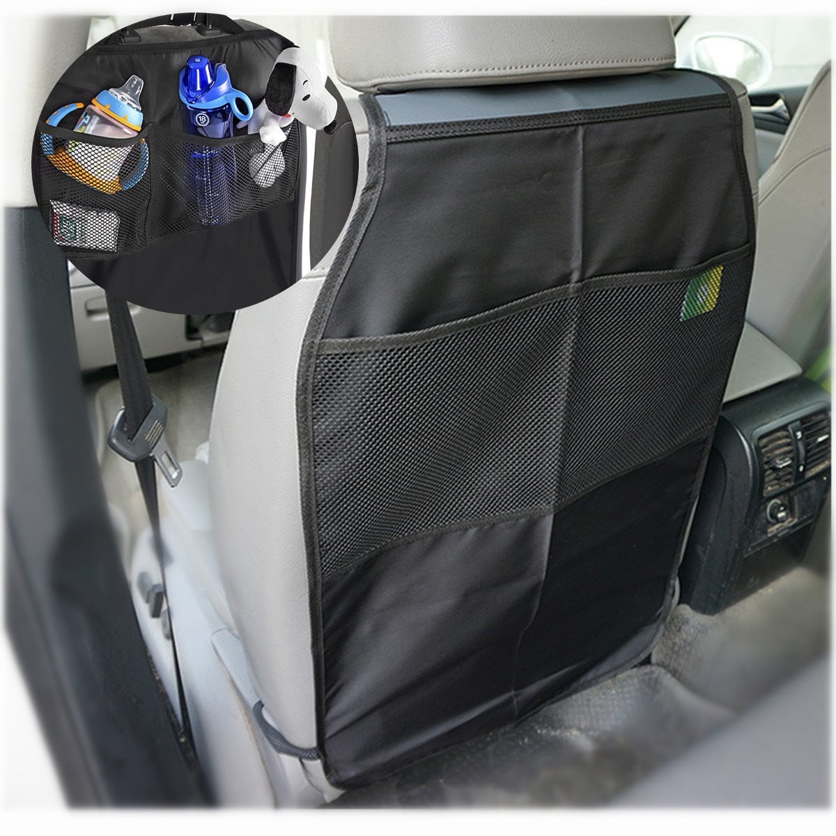 Car Auto Care Seat Protector Cover Storage Bag Pouch For Children Kick Mat Mud