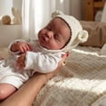 thumbnail image 5 of Realistic Reborn Baby Dolls, 19 inches Soft Cloth Body Baby Dolls, Sleeping Real Life Cute Baby Doll with Toy Accessories Gift Set for Kids Age 3+, 5 of 6