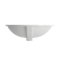 thumbnail image 2 of BOCCHI 1384-001-0125 Parma Undermount Fireclay Sink with Overflow In Whi, 2 of 5