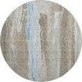 thumbnail image 2 of Addison Rugs Mayfield Premium Machine Washable Transitional Abstract Mocha Round Rug, 8' x 8', 2 of 6