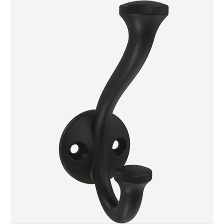 Brainerd B46707W-FB Casual Farmhouse 3 3/4" Coat, Hat, Robe Hook Flat Black