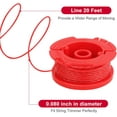 thumbnail image 2 of CMZST0803 CMZST080 String Trimmer Spool Line 20Ft 0.080" Compatible with Craftsman CMCST910M,CMCST910M1 Series weedwacker String Trimmers 6 Pack, 2 of 7