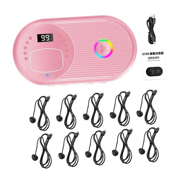 Dispositivo de punto automático con para pantalla de teléfono, práctico y ajustable, ahorra trabajo, automático para dar un , 10 Cabezales 10 cabezales de