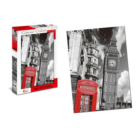 Roar bulge Abstraction Collected Colors London Call Box 1000 Piece Jigsaw Puzzle | Walmart Canada