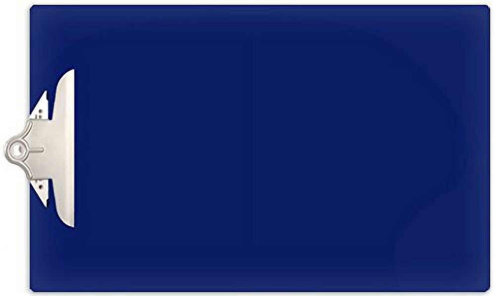 11x17 Blue Acrylic Clipboard – Durable, Extra-Thick with Jumbo Board Clip