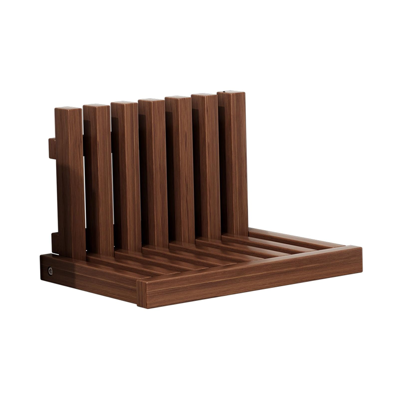 Hidden Stool Folding Seat Folding Chair Space Saving Bathroom Stool