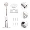 thumbnail image 2 of Miangastore Bar Use Bolt Lock Silver 1 Set 2.95X1.97X0.91In Stainless Steel, 2 of 8