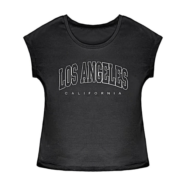 Camiseta para mujer Ropa de recuerdo de verano Ajuste regular Cuello redondo ligero y elegante S